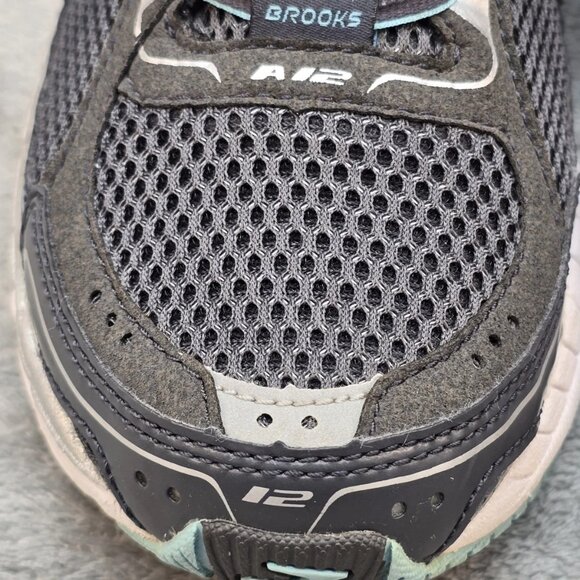 Brooks Addiction 12 Running Shoes Womens‎ 8 Gray Athletic 1201881B062 - Picture 4 of 16